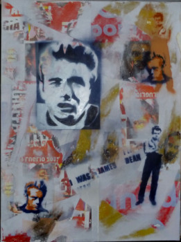 Named contemporary work « Jimmy Tag », Made by SOURZAT