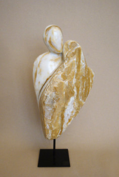 Named contemporary work « COUPLE », Made by BéATRICE GRANDJEAN