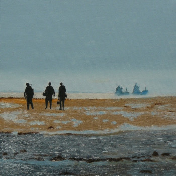 Named contemporary work « Retour de la Pointe Chauveau », Made by PICH