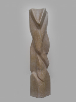 Named contemporary work « Totem », Made by BRIGITTE COMTE