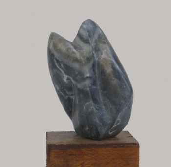 Named contemporary work « Mi-oiseau », Made by BRIGITTE COMTE