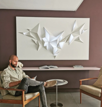 Named contemporary work « HARMONIE », Made by ADRIEN MARCOS