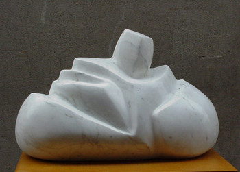 Named contemporary work « Mama », Made by BRIGITTE COMTE