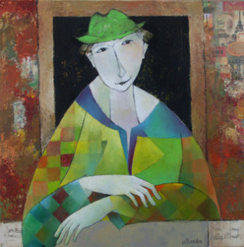 Named contemporary work « L' artiste », Made by FRANçOISE COLLANDRE