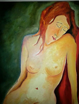 Named contemporary work « La vraie copine d'Amédéo », Made by MAAKO