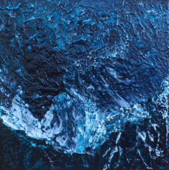 Named contemporary work « Atlantic vagues / Atlantic Waves #15019 », Made by KLARA