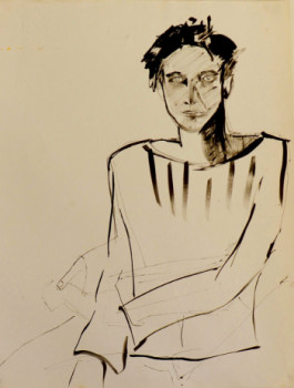 Named contemporary work « Portrait », Made by CLAIRE ROBERT