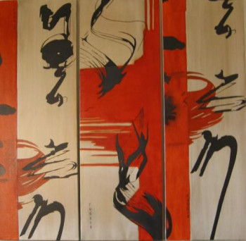 Contemporary work named « HAIKU XIII », Created by FUGGIO