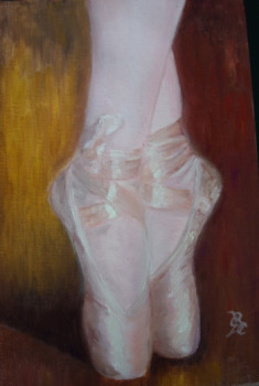 Named contemporary work « Chaussons de danse », Made by CBC