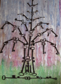 Named contemporary work « ARBRE DE VIE », Made by ATELIER DE CHANTEMERLE