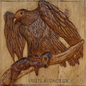 Named contemporary work « Uraète audacieux », Made by SIMON BERNARDINI