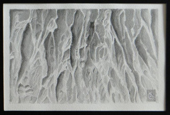 Named contemporary work « Erosion », Made by JYCé