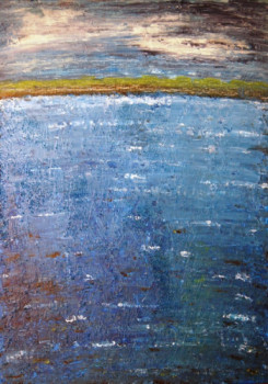 Named contemporary work « Entre mer et ciel », Made by WAALDECH