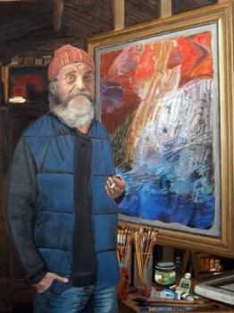 Contemporary work named « Alfred », Created by DENIS
