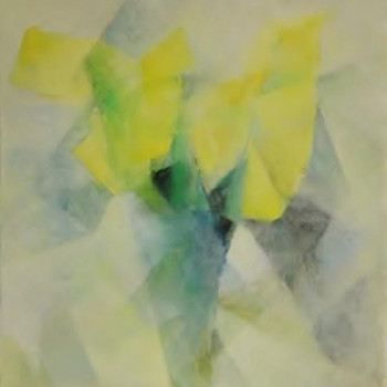 Named contemporary work « Lumière de jonquilles », Made by MARTIN LORAFY