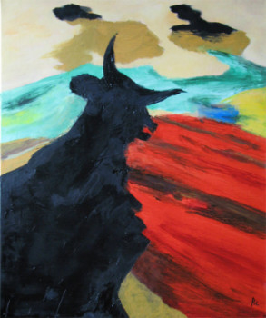 Named contemporary work « Corrida », Made by PIC JAC