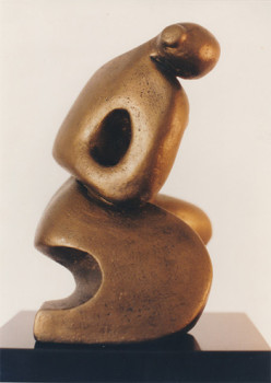 Named contemporary work « clin d'oeil à Moore », Made by EVY