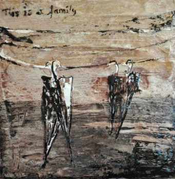 Named contemporary work « This is a family », Made by LEALYDILIA