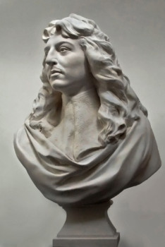 Named contemporary work « Louis XIV, jeune », Made by LAURENT MC