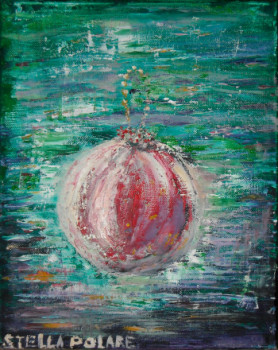 Named contemporary work « Boule de sapin 3 », Made by STELLAPOLARE