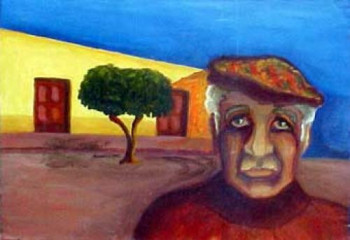 Named contemporary work « EL VIEJO », Made by SARANGELLO