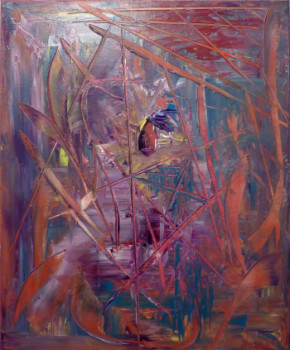 Named contemporary work « L'indien », Made by ERIC TABOUREAU