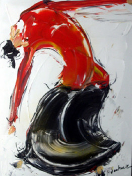 Named contemporary work « LA DANSEUSE », Made by CARLO AVENTURIERO