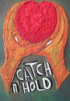 Named contemporary work « catch & hold », Made by OLAVIC