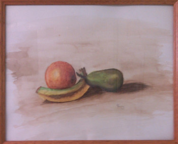 Named contemporary work « nature morte 1 », Made by DAUTHEVILLE