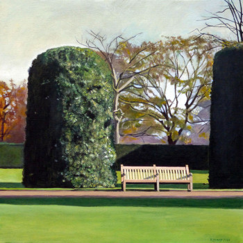 Named contemporary work « Jardin N°3 », Made by PATRICE LANNOY