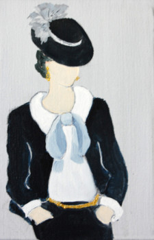 femme au chapeau On the ARTactif site