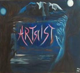 Named contemporary work « Artrist », Made by DXI