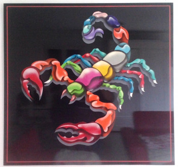 Named contemporary work « scorpion », Made by ED