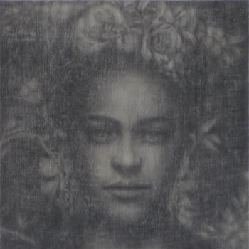 Named contemporary work « Frida3 », Made by HéLèNE FUHS