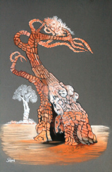 Named contemporary work « ARBRE DE GRACAY », Made by SANDOR SHOMI