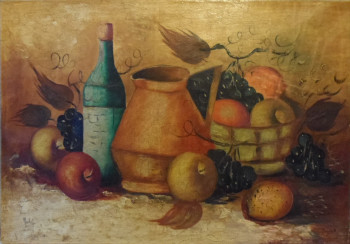 Named contemporary work « Fruits d'Automne », Made by JACKY MONKA