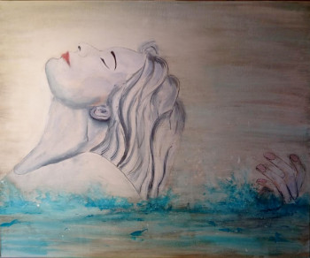 Named contemporary work « Ondine », Made by FAVER