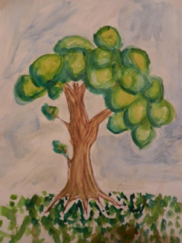 Named contemporary work « arbre 2 », Made by DAUTHEVILLE