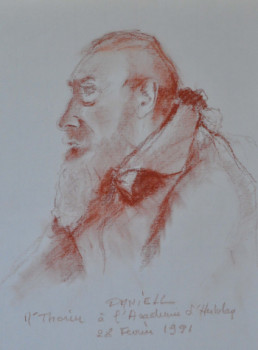 Named contemporary work « Monsieur Thorin 1991 », Made by DANIELL