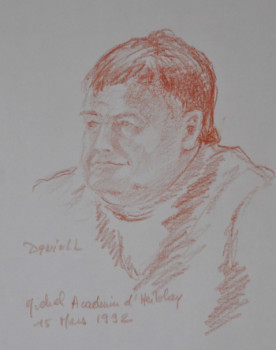 Named contemporary work « Michel 2 », Made by DANIELL