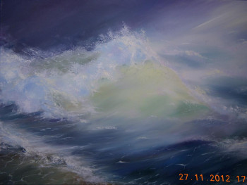 Named contemporary work « Vagues », Made by VIKISKA