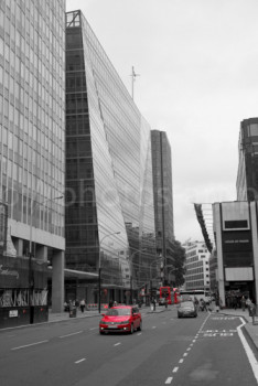 Named contemporary work « Victoria Street, London », Made by NICOLAS PORTAIS