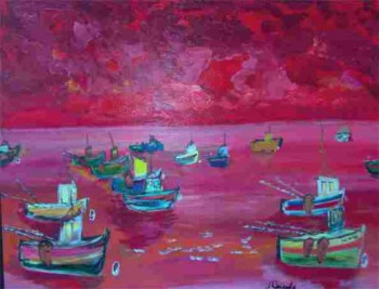 Named contemporary work « Vers Arzal », Made by CIELDEBRETAGNE