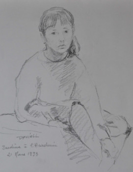 Named contemporary work « Sandrine », Made by DANIELL