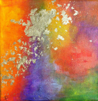 Contemporary work named « Gold Colors - 3 », Created by PATRICIA DELEY