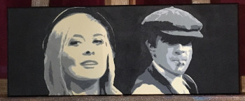 Named contemporary work « Bonnie et Clyde », Made by STARD