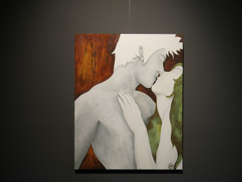 Named contemporary work « Amour », Made by NICOLAS RENAUT