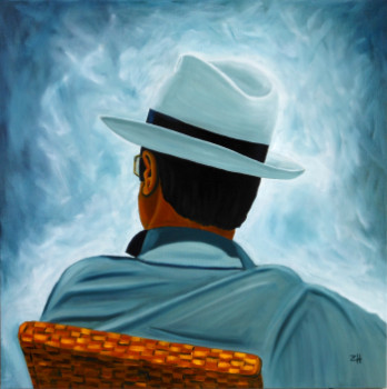 Contemporary work named « Chapeau / Hat / Cappello 9 », Created by JEAN-FRANçOIS ZANETTE