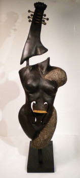 Named contemporary work « La stradivari », Made by SYLVIANE BERNARDINI