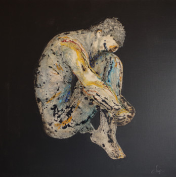 Named contemporary work « L'ALBINOS », Made by SERGE CHAPUIS